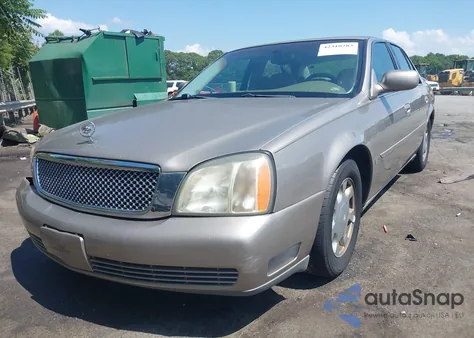 2002 Cadillac Deville Standard из США, поврежденный, VIN 1G6KD54Y62U110981